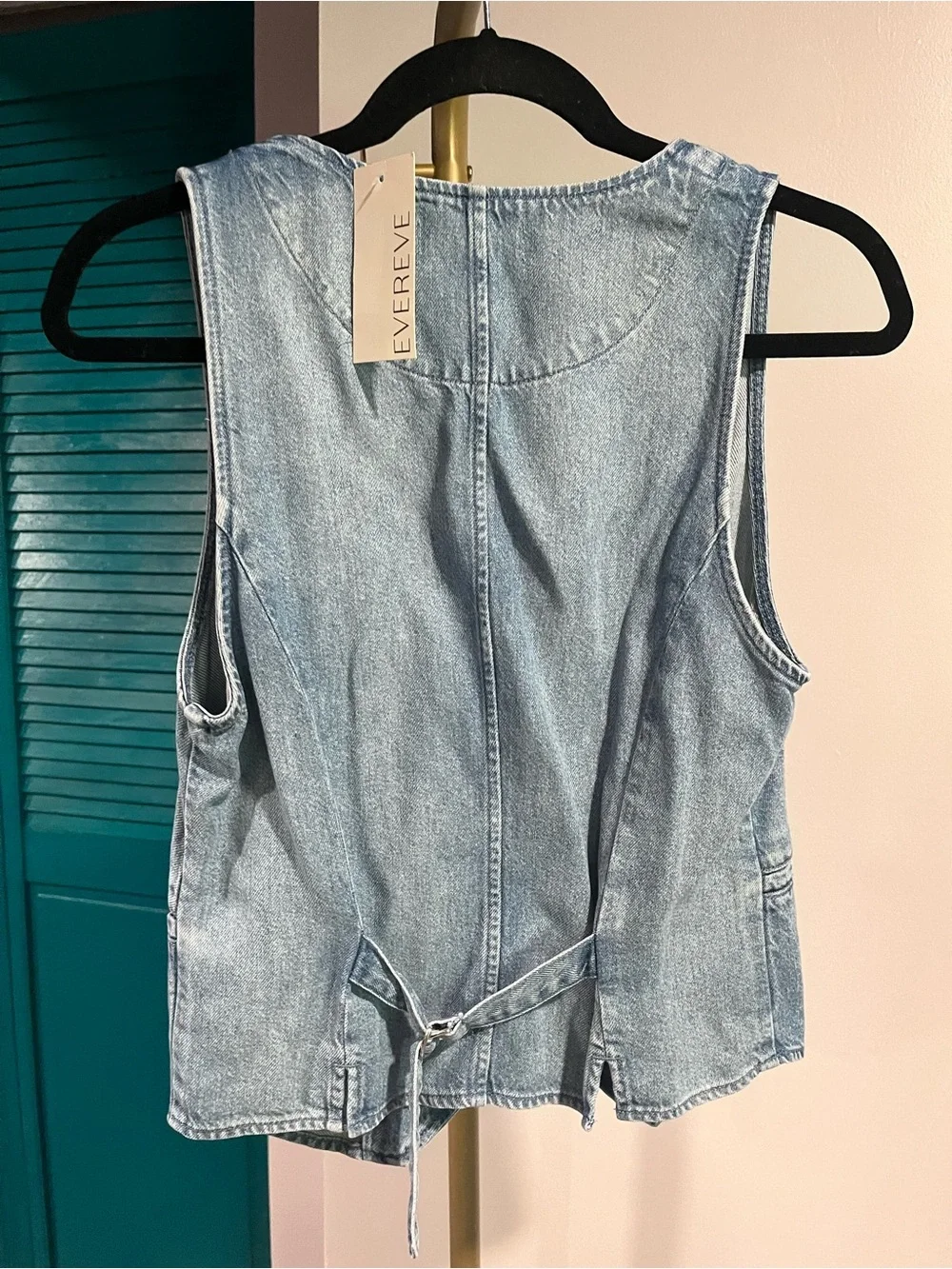 Cloth & Stone Denim Vest Size Small • NWT • Evereve